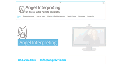 Desktop Screenshot of angelvri.com